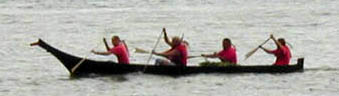 Native American northwest coast canoes